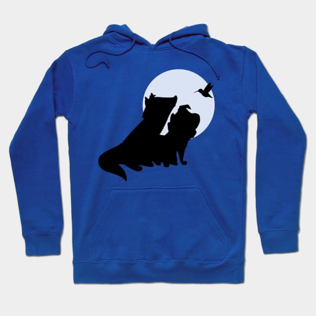 Blue Corn Moon Hoodie by duchessofdisneyland